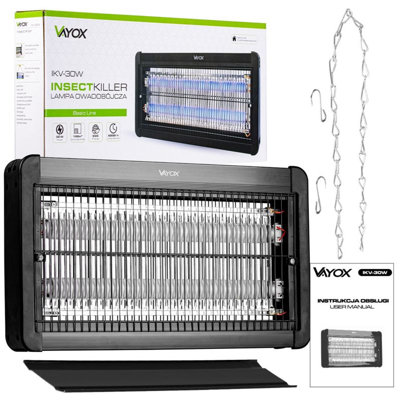 Lampa owadobójcza Vayox IKV-30W UV 4500V 1 szt.