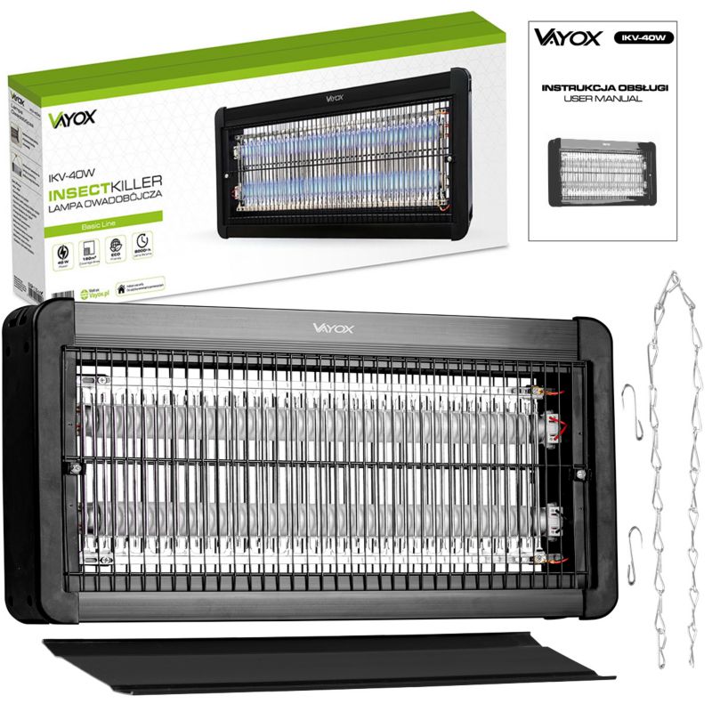 Lampa owadobójcza Vayox IKV-40W UV 4500V 1 szt.