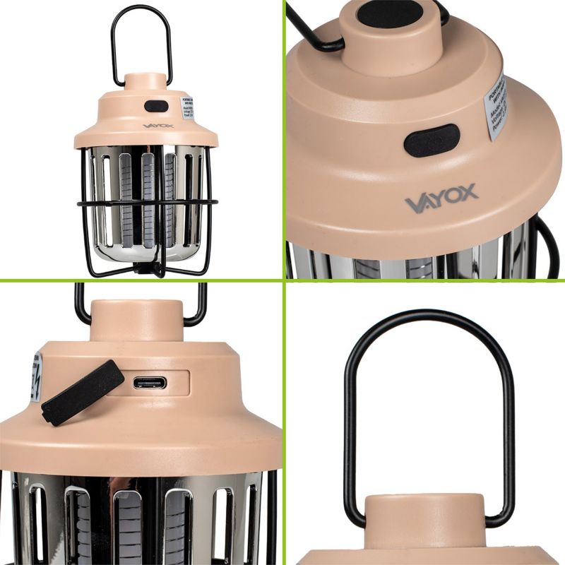 Lampa owadobójcza Vayox VA0336 efekt płomienia UV 800V 1 szt.