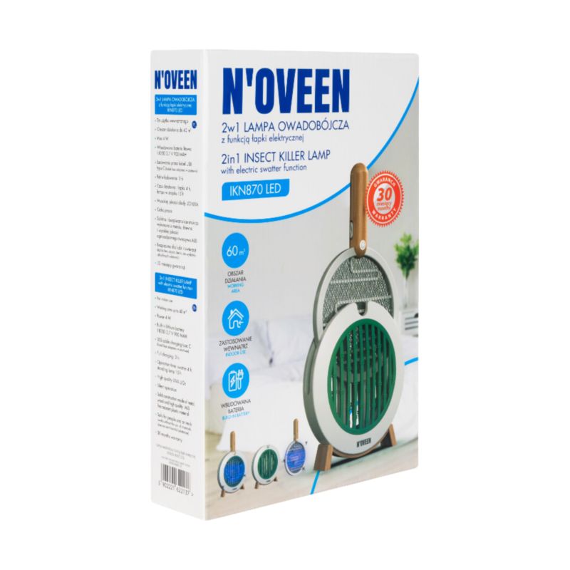 Lampa owadobójcza Noveen LED 4 W USB