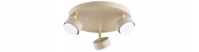 Lampa Plafon Żyrandol Elko-Lighting Mono Ecru 3x GX53 ecru 1 szt
