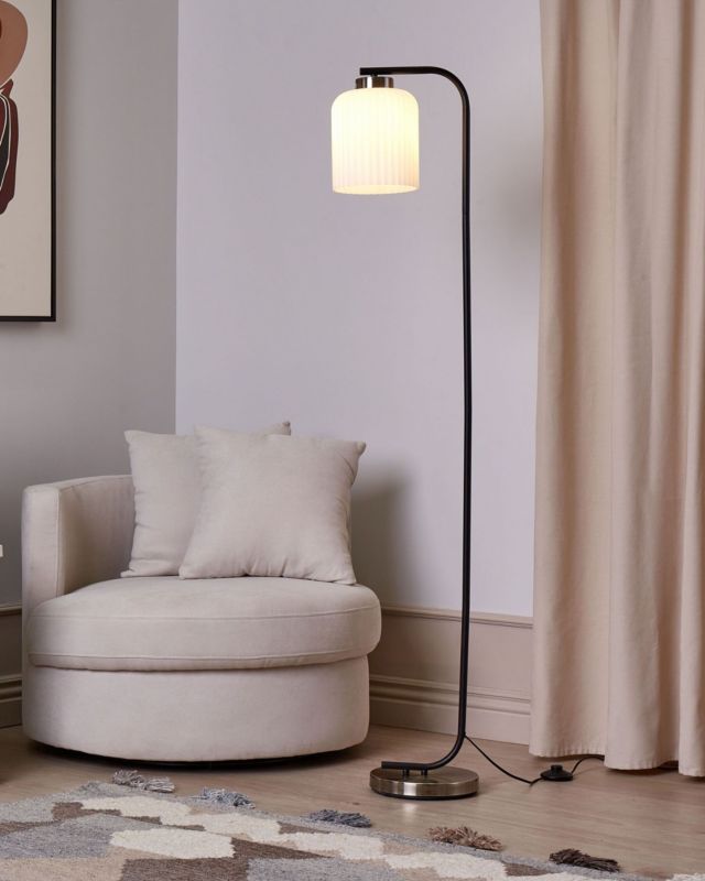 Lampa podłogowa Caudelo Metal Czarny 1 szt.