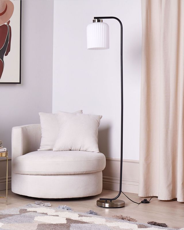 Lampa podłogowa Caudelo Metal Czarny 1 szt.