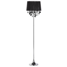 Lampa podłogowa Evans Metal Czarny 1 szt.