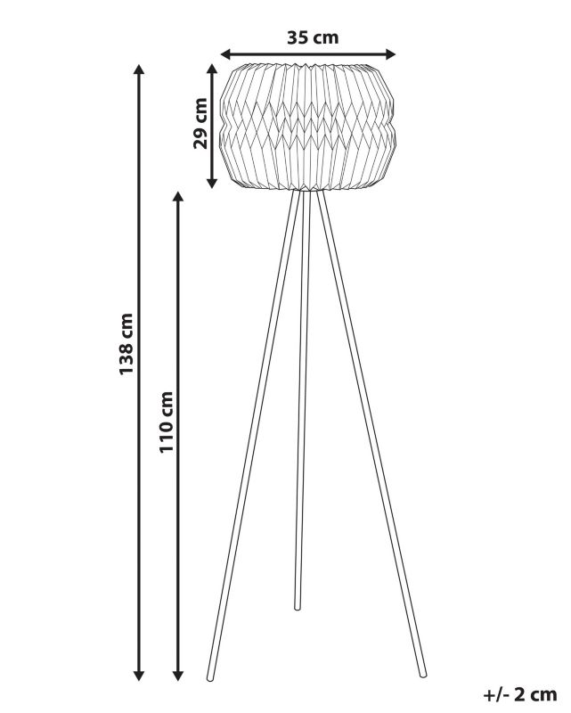 Lampa podłogowa Hunter Biały 1 szt.