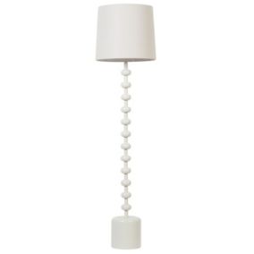 Lampa podłogowa Krios Metal Biały 1 szt.