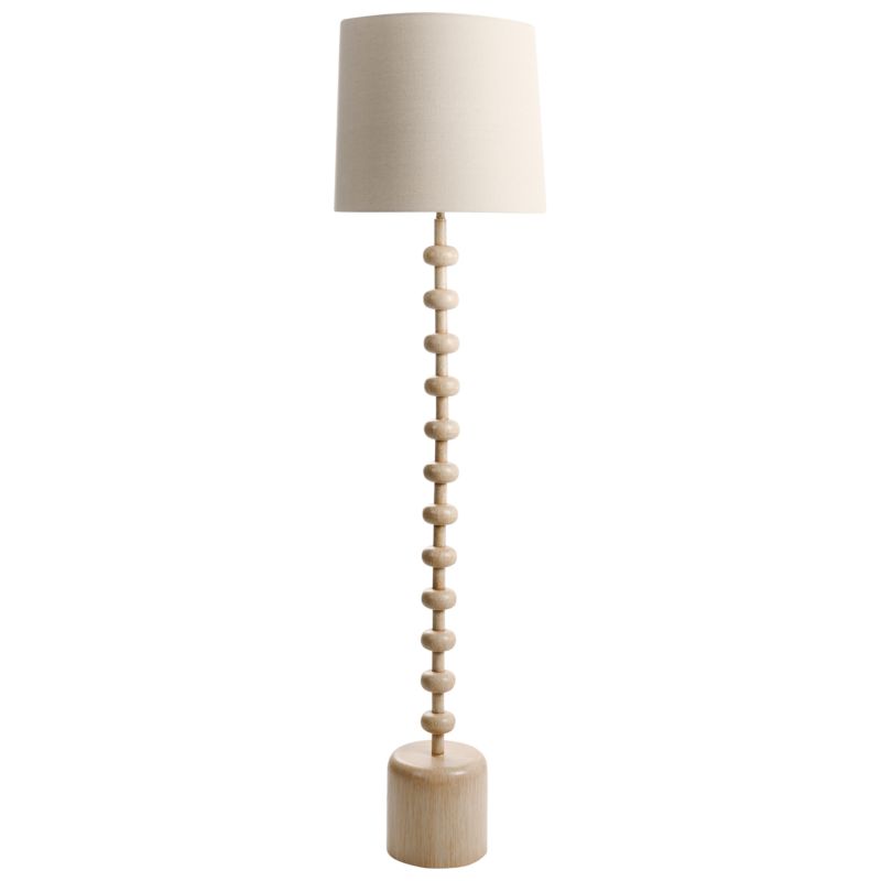 Lampa podłogowa Krios Metal Jasnobrązowy 1 szt.