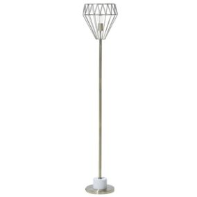 Lampa podłogowa Mooni Metal Mosiężny 1 szt.