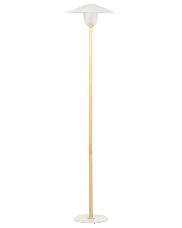 Lampa podłogowa Moppy Drewno Biały 1 szt.