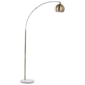 Lampa podłogowa Paroo Metal Mosiężny 1 szt.