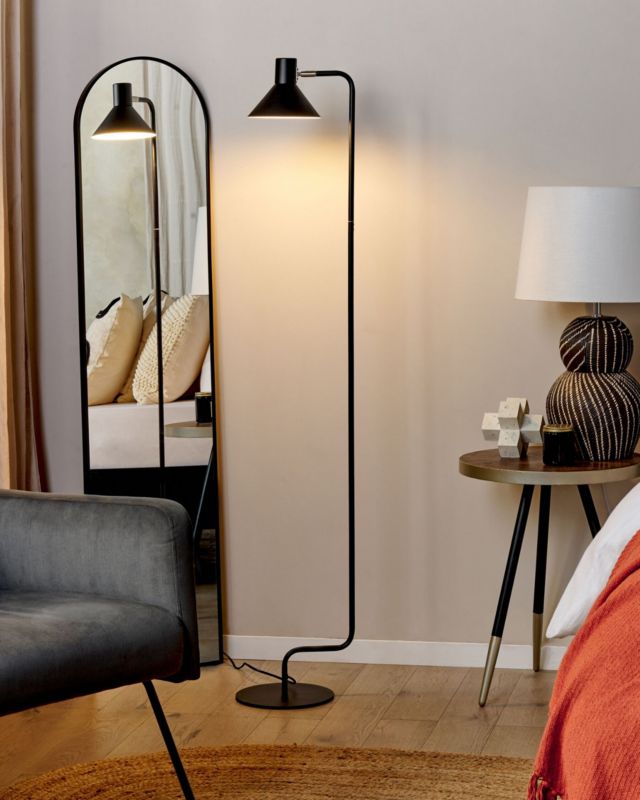 Lampa podłogowa Rimava Metal Czarny 1 szt.