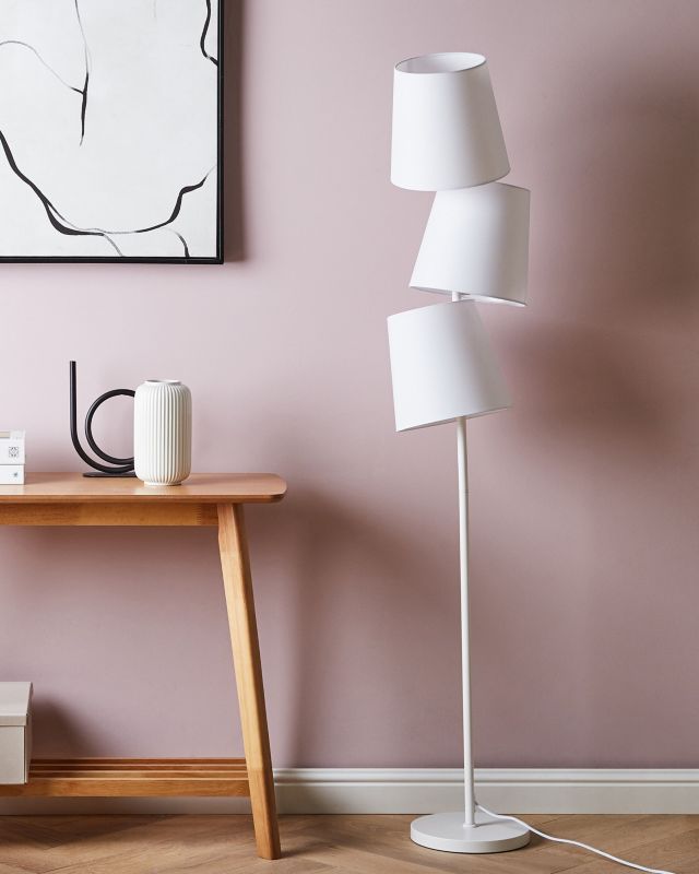 Lampa podłogowa Rio grande Metal Biały 1 szt.
