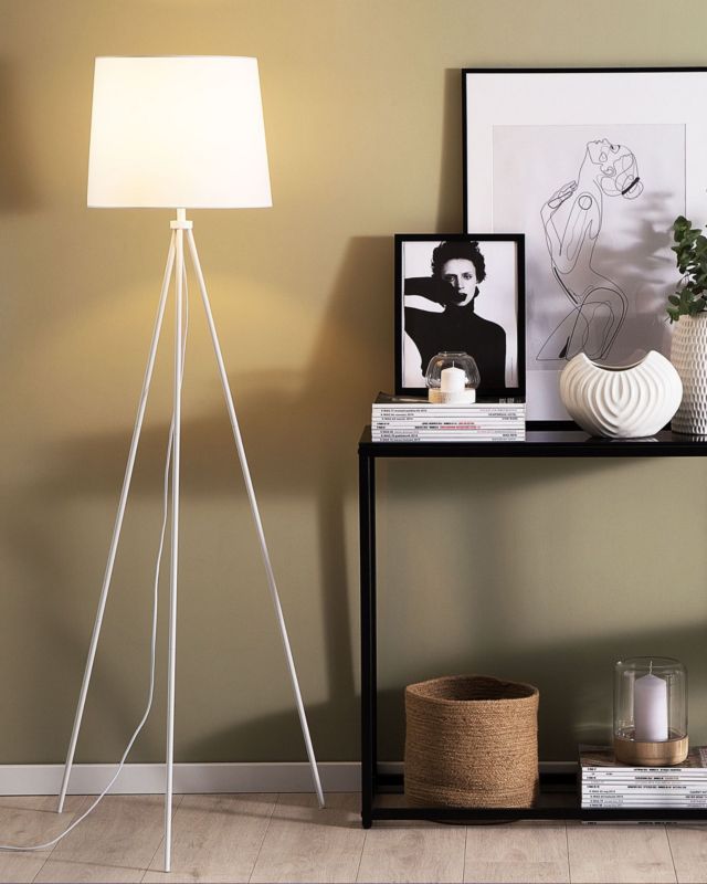Lampa podłogowa Sambra Metal Biały 1 szt.