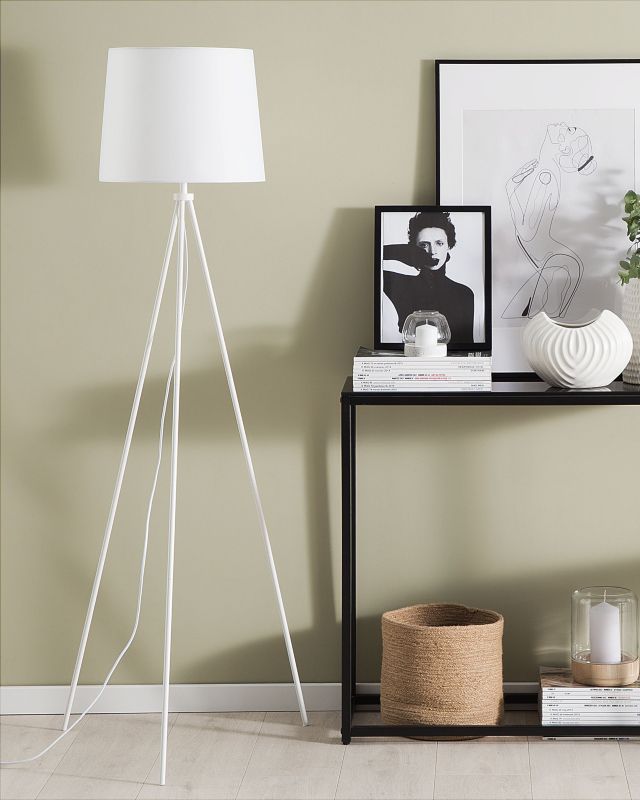 Lampa podłogowa Sambra Metal Biały 1 szt.