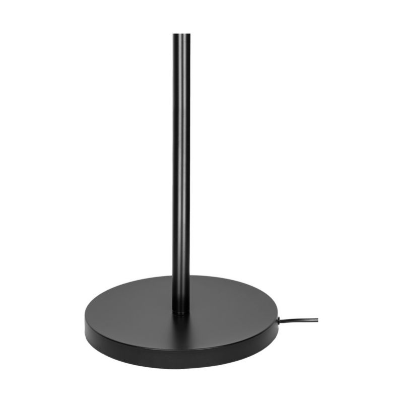 Lampa Podłogowa SPOT Light 1xE27 Max.60W Klasyczna Czarna Podstawa z Czarno Złoto Srebrnym Abażurem, 1 szt.