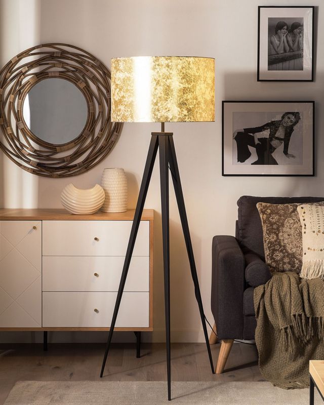Lampa podłogowa Stiletto Metal Złoty 1 szt.