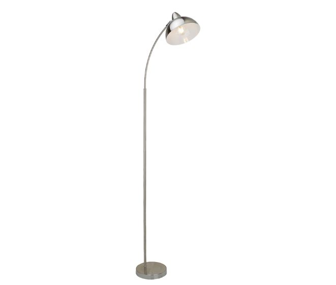 Lampa podłogowa stojąca Rabalux Daron chrom satyna  1 x E27 x 40W wym: 158 x 48 x 20 cm - 1 szt.