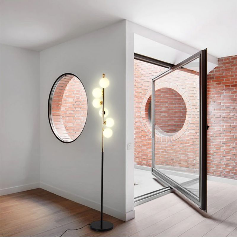 Lampa Podłogowa Toolight App917-6F Czarny