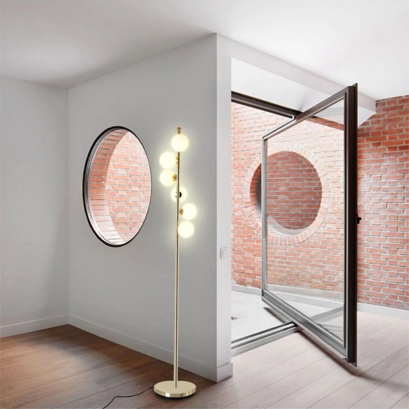 Lampa Podłogowa Toolight App917-6F Czarny