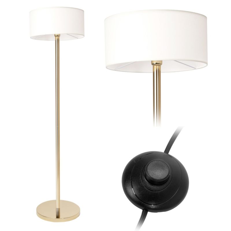 Toollight App966-3F Stojací lampa zlatá.