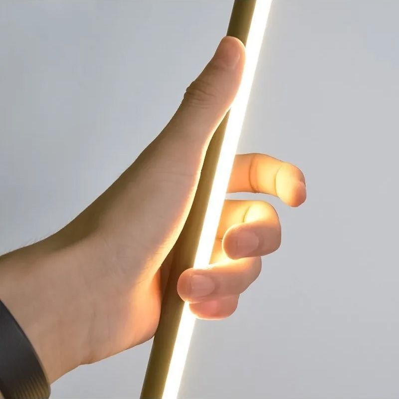 Lampa Podłogowa Toolight Led App1416-F Złoty