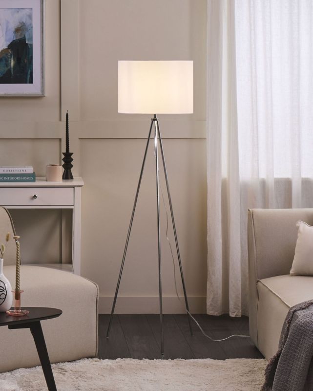 Lampa podłogowa Vistula Metal Srebrny 1 szt.