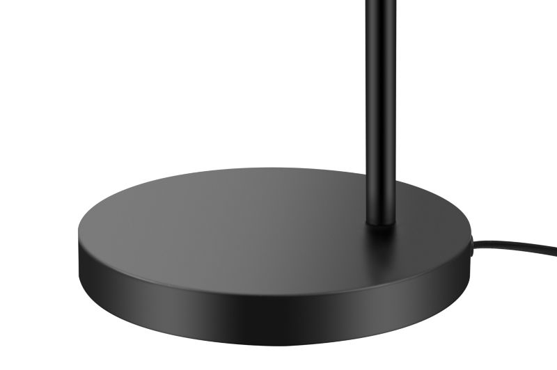 Lampa podłogowa Ghlin 1-punktowa E27 czarna matowa