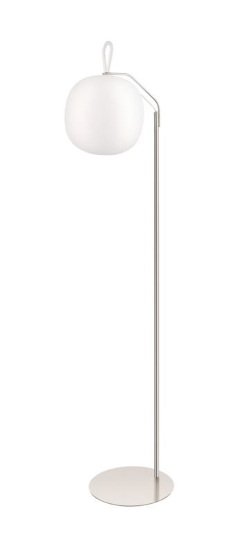 Lampa podłogowa GoodHome Armanty 1-punktowa E27 biała