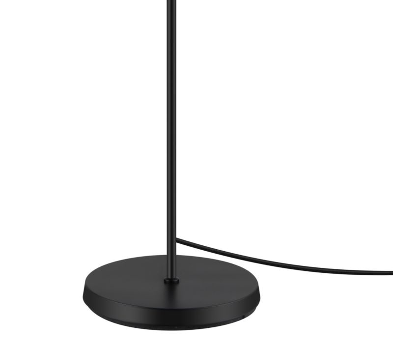 Lampa podłogowa GoodHome Delagoa 1-punktowa E27 czarna