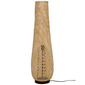 Lampa podłogowa GoodHome Kasungu 2-punktowa E14 natural