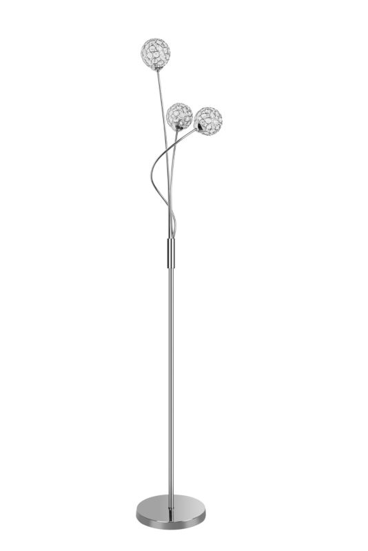 Lampa podłogowa GoodHome Mantus 3 x G9 chrom