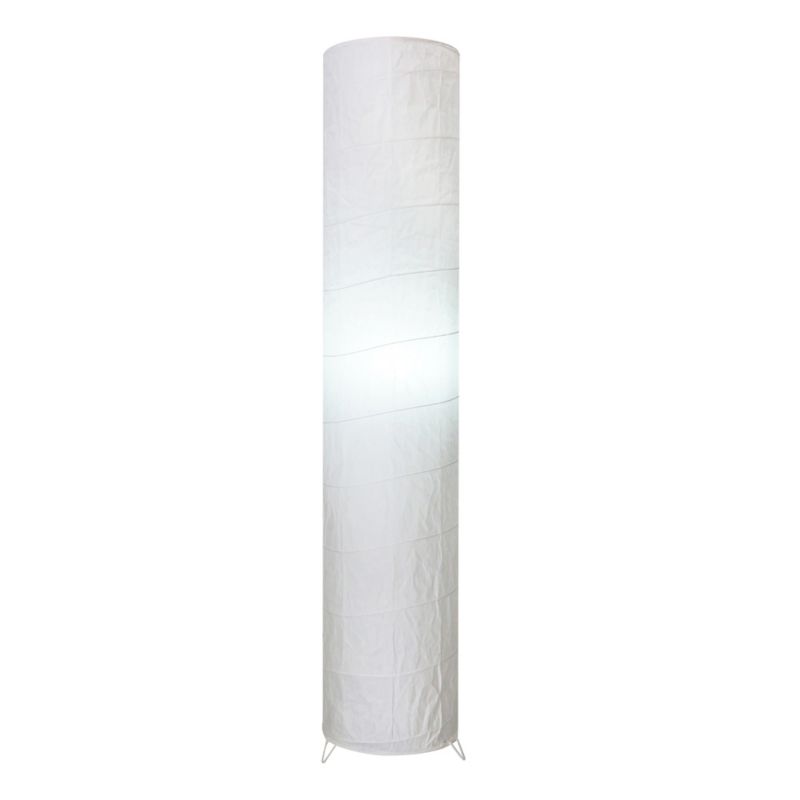 Lampa podłogowa GoodHome Undara E27 biała