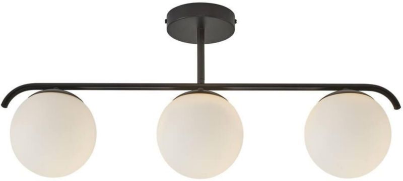 Lampa podsufitowa Nordlux Grant 3x25W biała-czarna, IP20, E14, 1 szt.