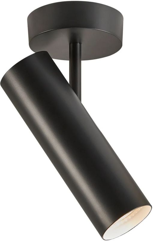 Lampa podsufitowa Nordlux MIB czarna GU10 8W IP20 metal, ściemnialna, 1 szt.