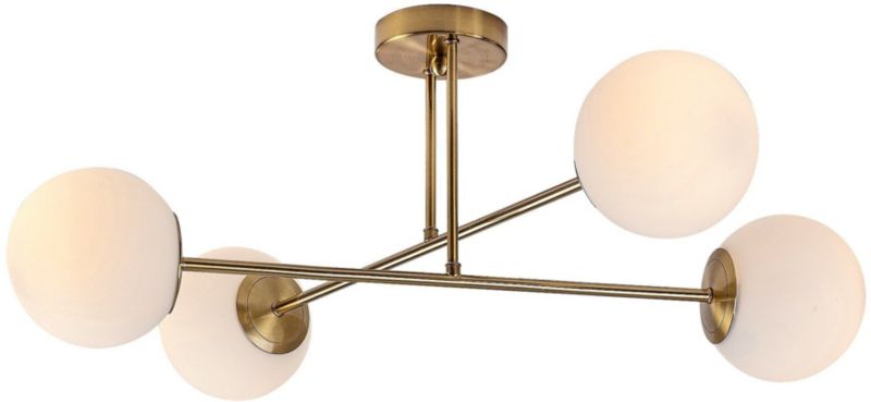Lampa podsufitowa Rabalux Kiara złota 4x35W E27 metal IP20 1 szt.