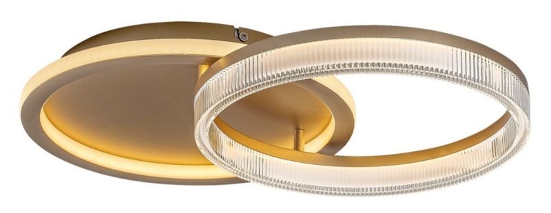 Lampa podsufitowa Rabalux Rivona LED 22 W złota z pilotem 1 szt.