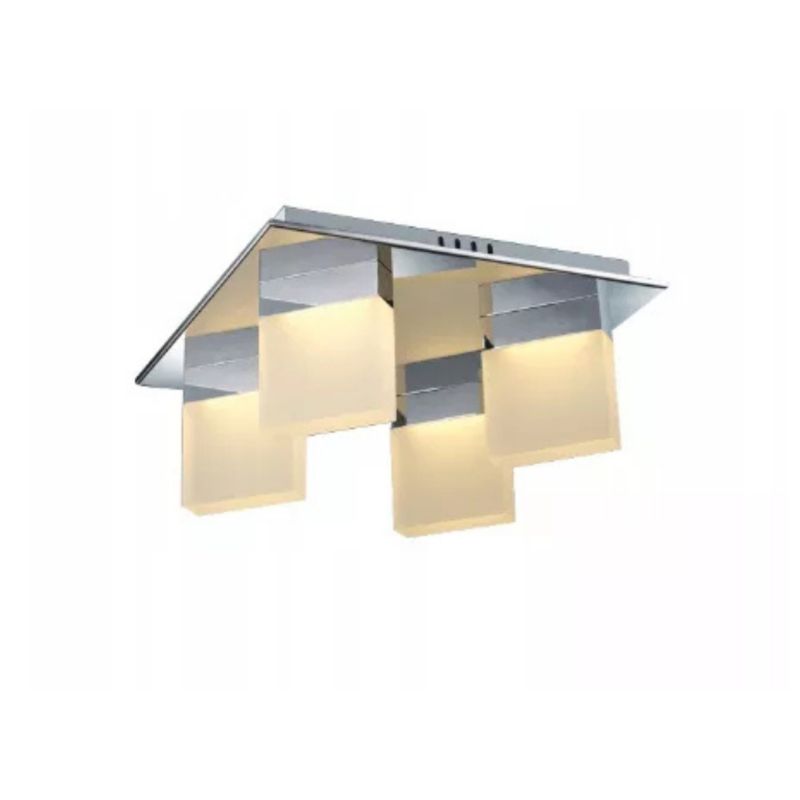 Lampa przysufitowa ALCLARA Bloom LED 24W chrom-akryl 1 szt.