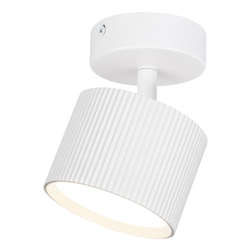 Lampa punktowa, DPM, 1 x GX53, biała, 1szt
