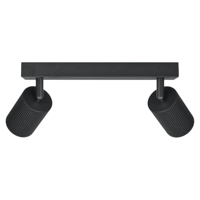 Lampa punktowa, DPM, 2xGU10, czarna, 1szt