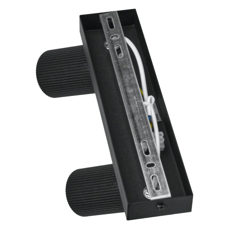 Lampa punktowa, DPM, 2xGU10, czarna, 1szt