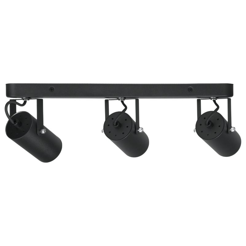Lampa punktowa, DPM, 3xGU10, czarna, 1szt
