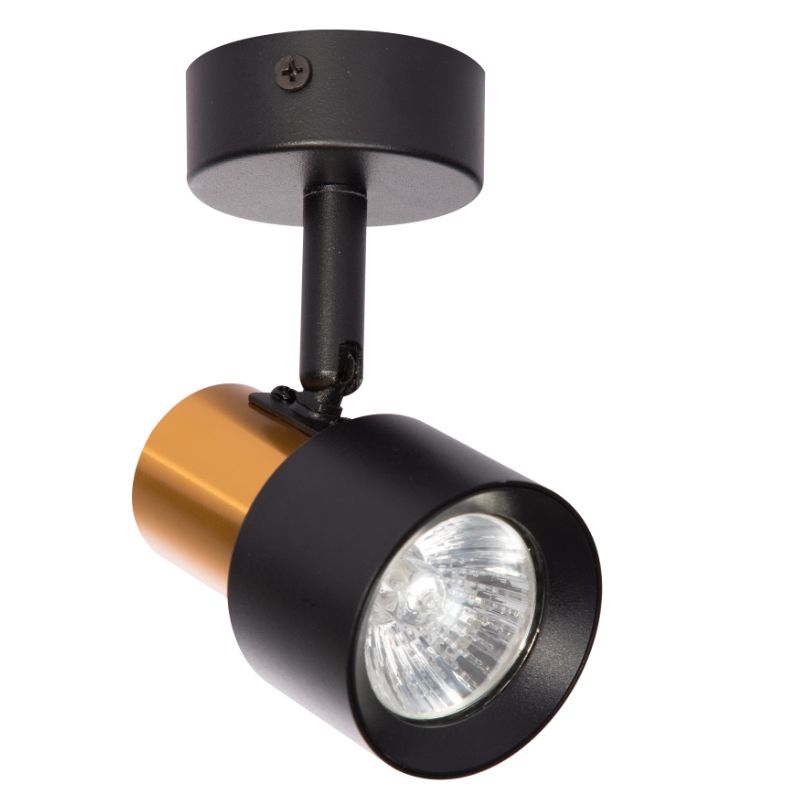 Lampa punktowa, DPM, czarno - złota, 1szt