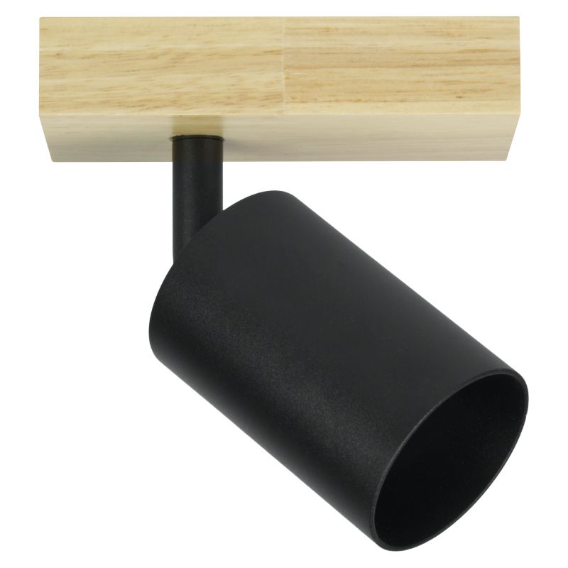 Lampa punktowa spot, DPM, 1 x GU10, czarna, 1szt