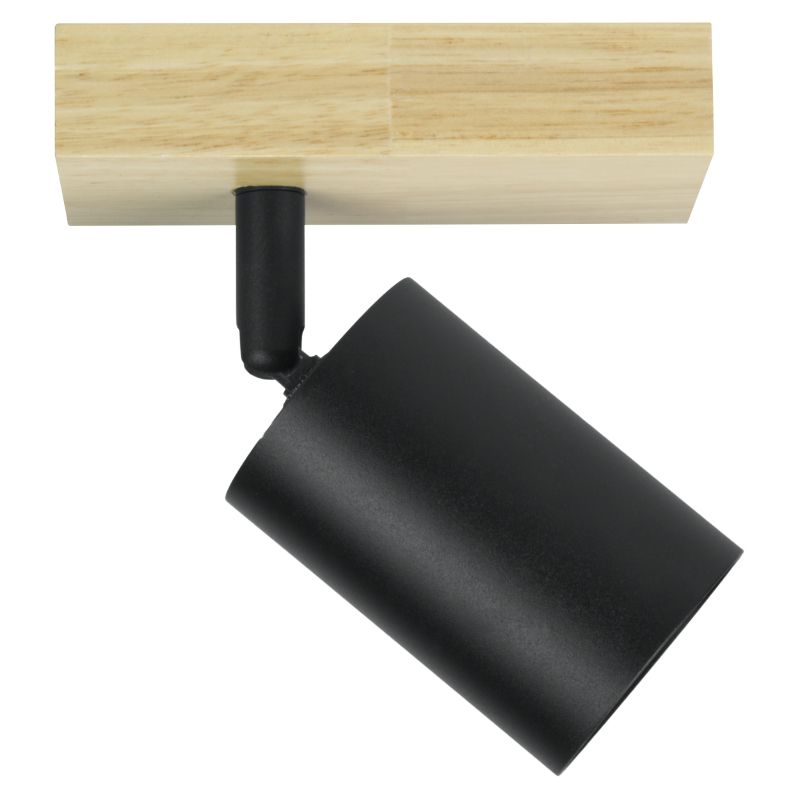 Lampa punktowa spot, DPM, 1 x GU10, czarna, 1szt