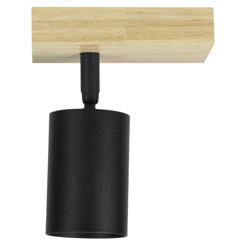 Lampa punktowa spot, DPM, 1 x GU10, czarna, 1szt