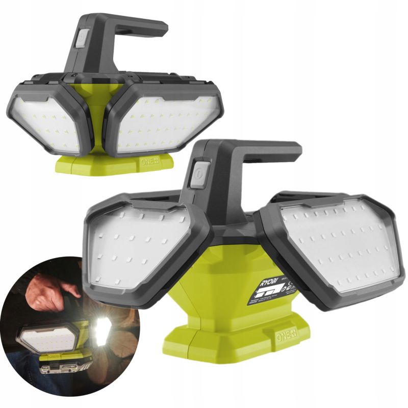 Ryobi R18L360-0 Spot LED 18 V - Rotation 360° - Corps Seul (sans Batterie) - Neuf
