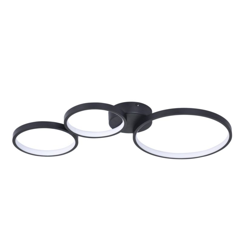 Lampa Sanico Goldlux FLAMENCO LED sufitowa 33W 4000K czarna IP20 - 1 szt.