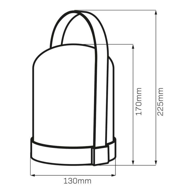 Lampa Sanico Goldlux MINORKA LED kempingowa na baterie - 1 szt.