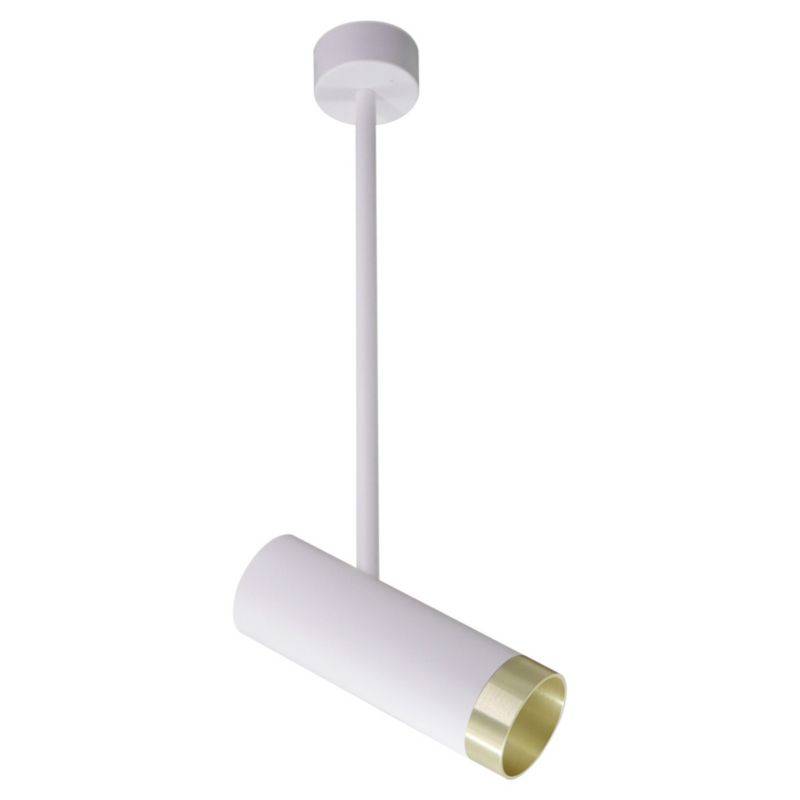 Lampa Sanico Goldlux PORTO 1xGU10 sufitowa biała/złota IP20 - 1 szt.