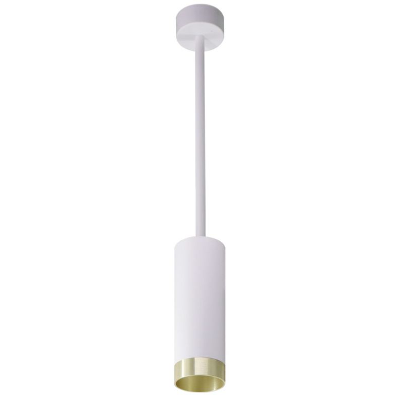 Lampa Sanico Goldlux PORTO 1xGU10 sufitowa biała/złota IP20 - 1 szt.